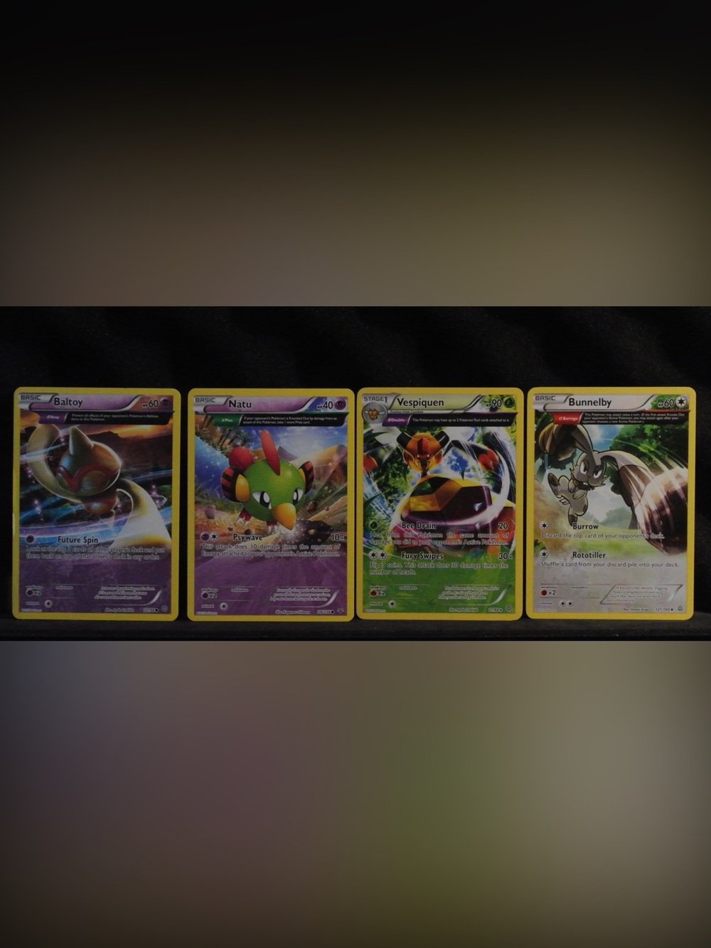 Vespiquen & Natu Collector Card Set - Vintage Full Art Lot